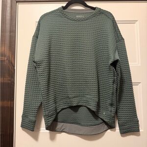 NOBULL Project Quilted Crew Sweatshirt Sage Green